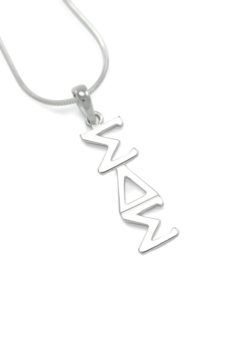 Sigma Delta Sigma Sterling Silver Lavaliere