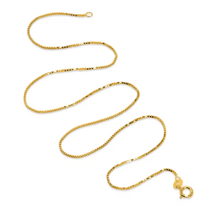 Necklace - 14k Solid Gold Alpha Chi Omega Lavaliere