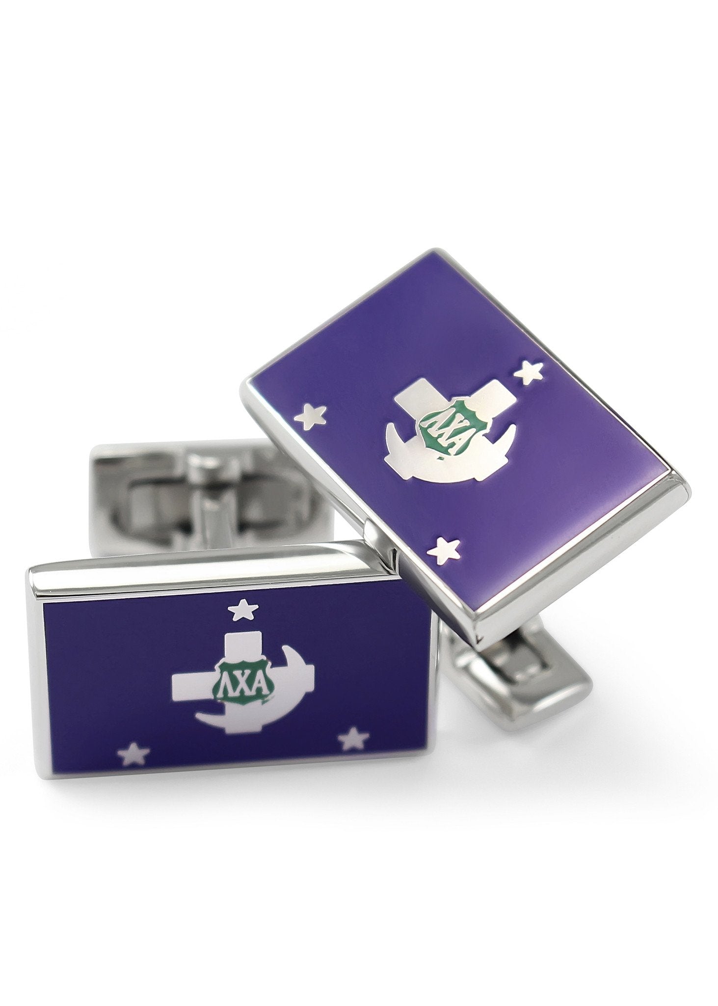Accessories - Lambda Chi Alpha Flag Cufflinks