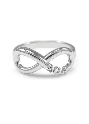 Accessories - Lambda Theta Alpha Sterling Silver Infinity Ring