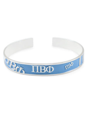Accessories - Pi Beta Phi Cuff Bracelet (Blue)