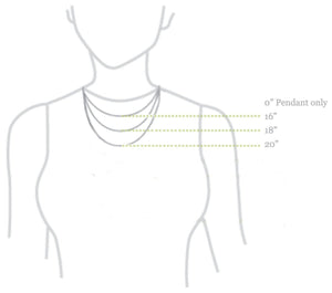 Necklace - Alpha Kappa Psi Angled Heart Pendant With Simulated Diamonds