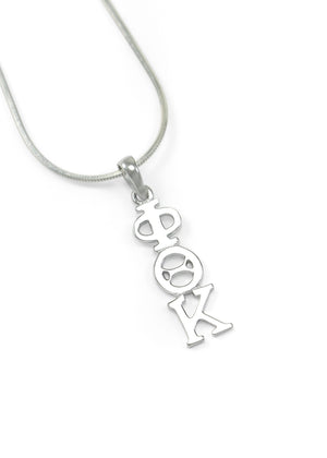 Necklace - Phi Theta Kappa Classic Sterling Silver Lavaliere