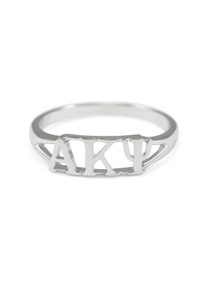 Ring - Alpha Kappa Psi Sterling Silver Ring