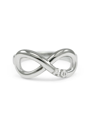 Ring - Alpha Phi Sterling Silver Infinity Ring