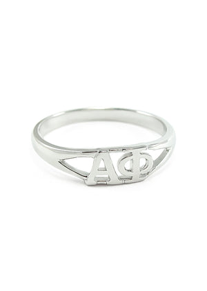 Ring - Alpha Phi Sterling Silver Ring
