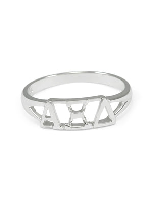 Ring - Alpha Xi Delta Sterling Silver Ring