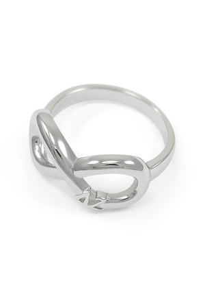 Ring - Delta Zeta Sterling Silver Infinity Ring