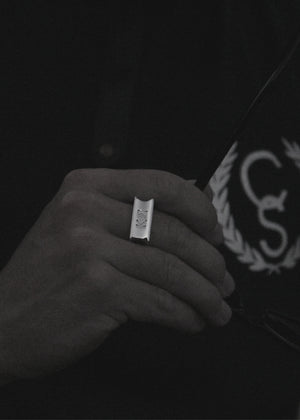 Ring - Kappa Sigma Sterling Silver Square Ring
