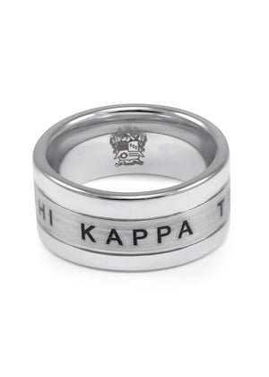 Ring - Phi Kappa Theta Fraternity Tungsten Ring