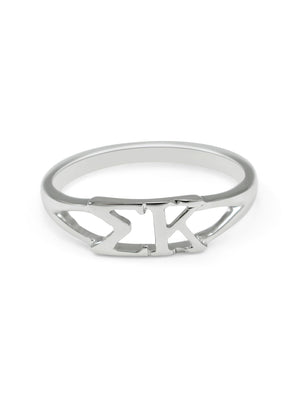 Ring - Sigma Kappa Sterling Silver Ring