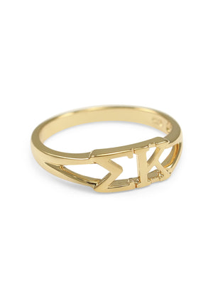 Ring - Sigma Kappa Sunshine Gold Ring