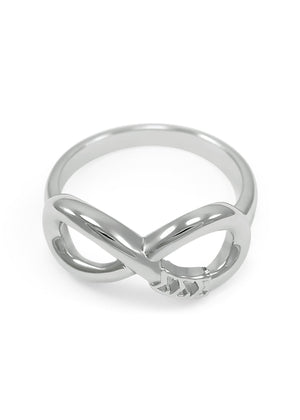 Ring - Sigma Sigma Sigma Sterling Silver Infinity Ring