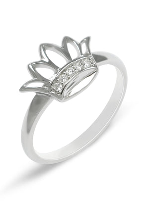 Ring - Sterling Silver Crown Ring