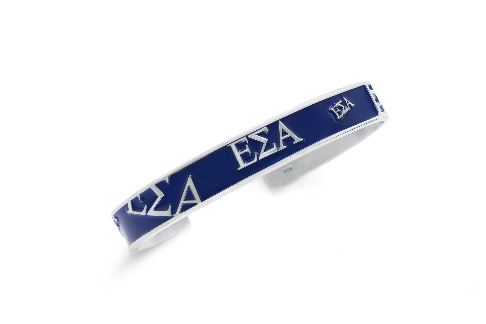 Epsilon Sigma Alpha Bangle Cuff Bracelet (Multi Colors Available)