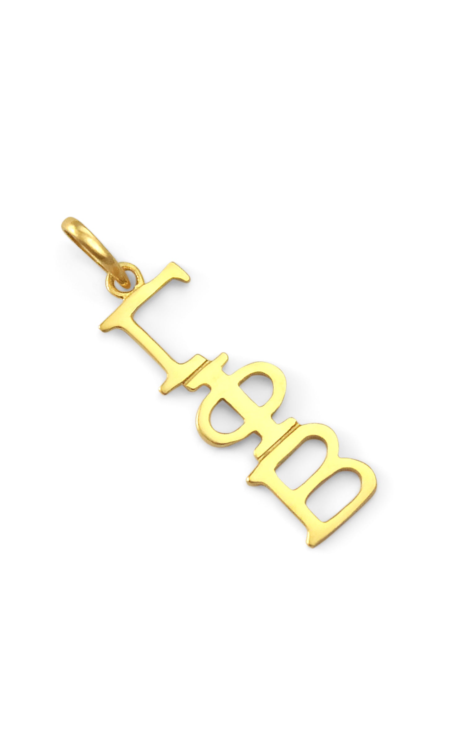 14k Yellow Gold Gamma Phi Beta Lavaliere