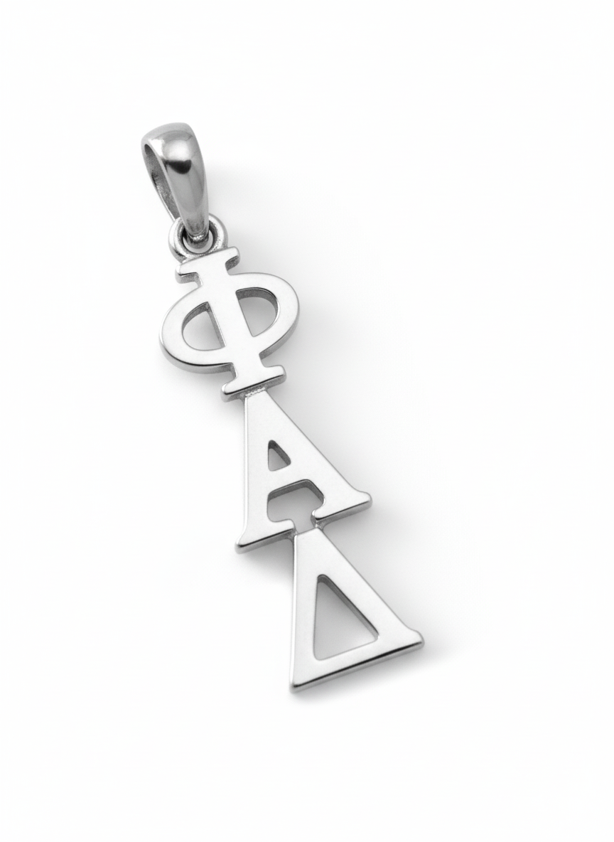 Phi Alpha Delta Classic Sterling Silver Lavaliere Pendant