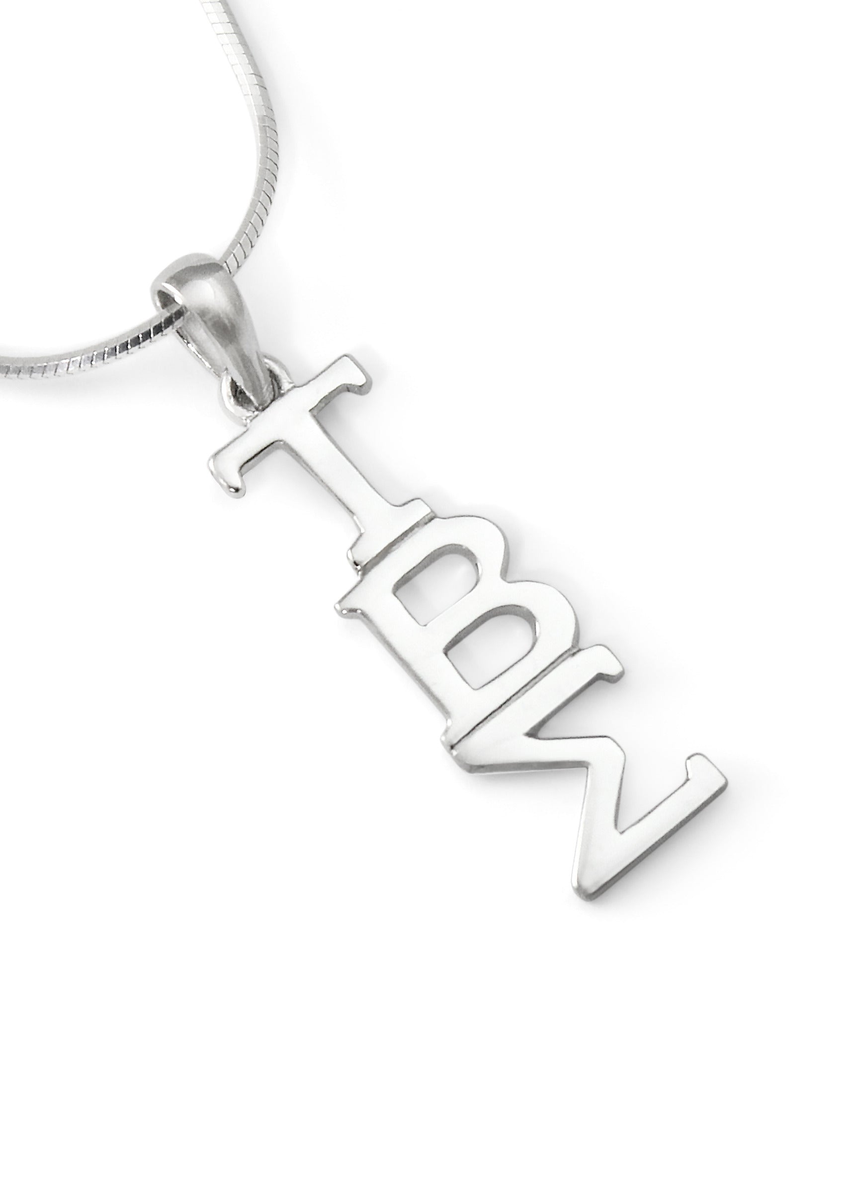 Tau Beta Sigma Classic Sterling Silver Lavaliere Pendant