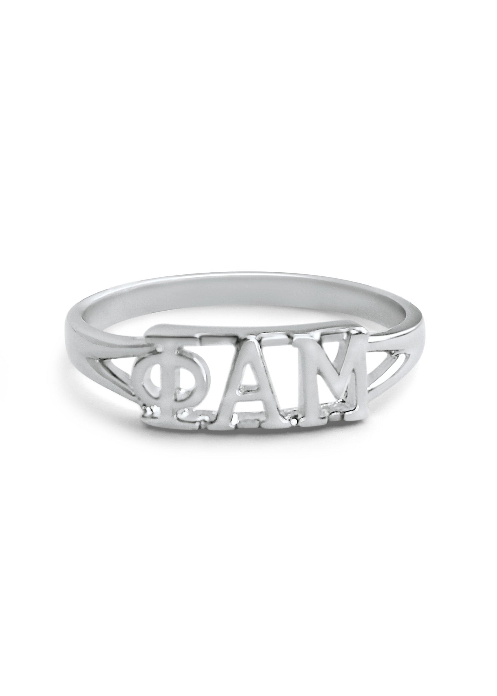 Phi Alpha Mu Sterling Silver Ring