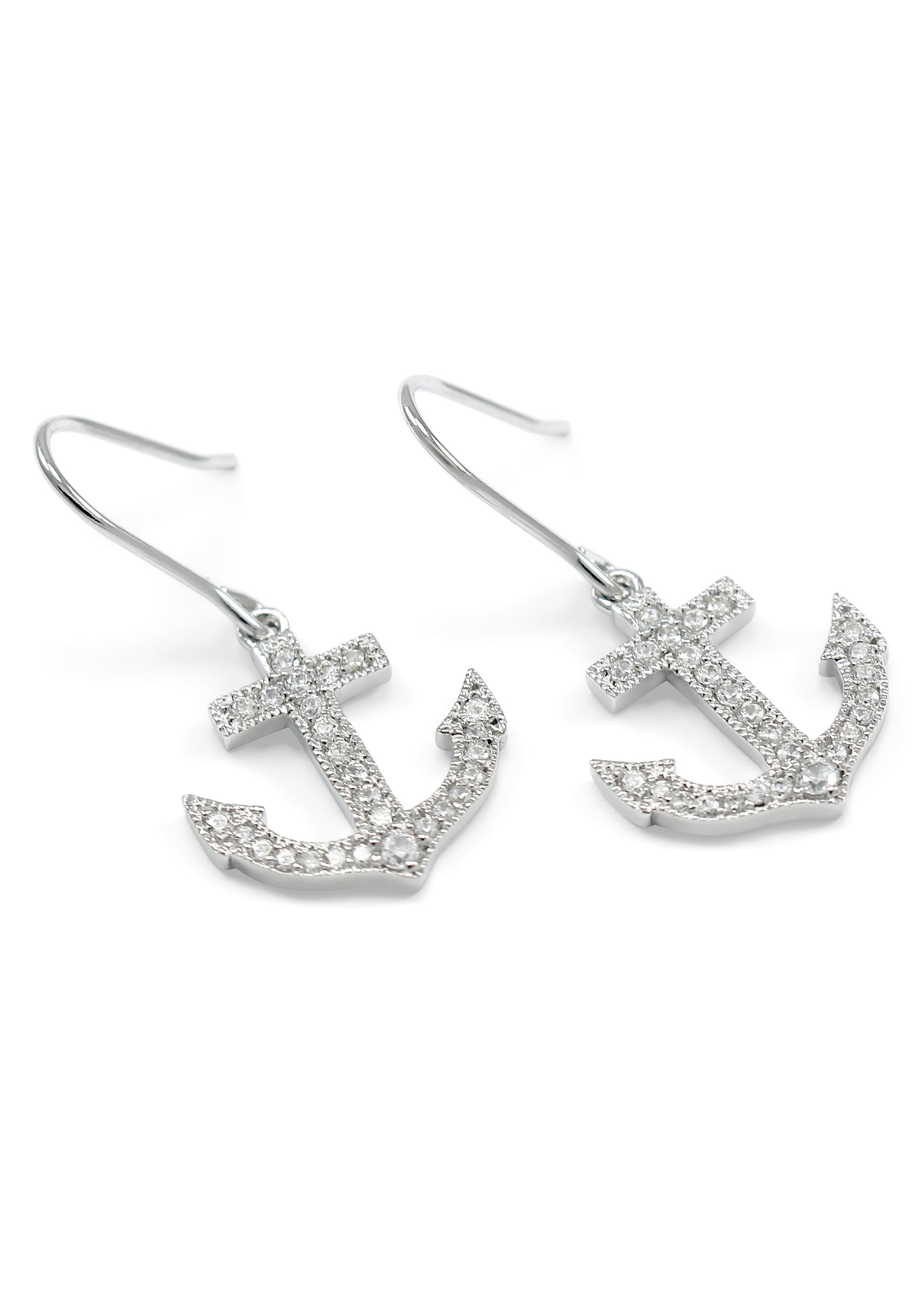 Anchor earrings