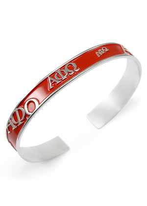 Accessories - Alpha Phi Omega Bangle Cuff Bracelet (Multi Colors Available)