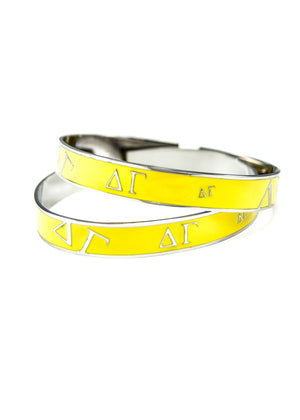 Accessories - Delta Gamma Bangle Cuff Bracelet (Different Colors Available)