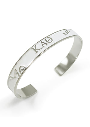 Accessories - Kappa Alpha Theta Bangle (White)
