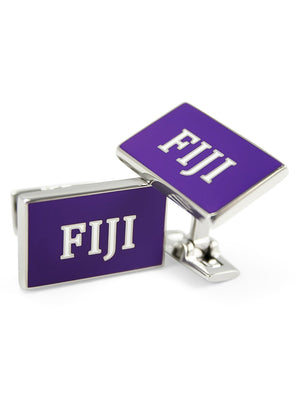 Accessories - Phi Gamma Delta (FIJI) Purple Cufflinks