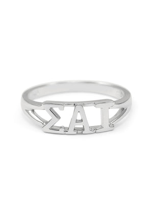 Accessories - Sigma Alpha Iota Sterling Silver Ring