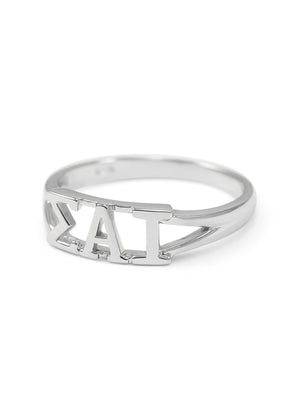 Accessories - Sigma Alpha Iota Sterling Silver Ring