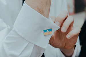 Accessories - Sigma Chi Flag Cufflinks