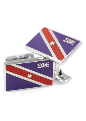 Accessories - Sigma Phi Epsilon Flag Cufflinks