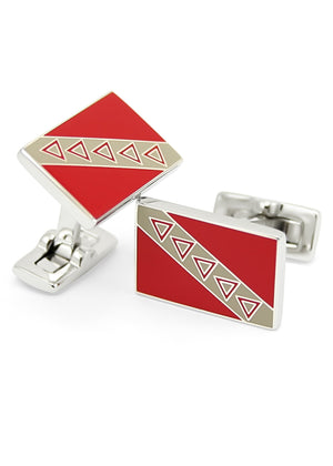 Accessories - Tau Kappa Epsilon Flag Cufflinks