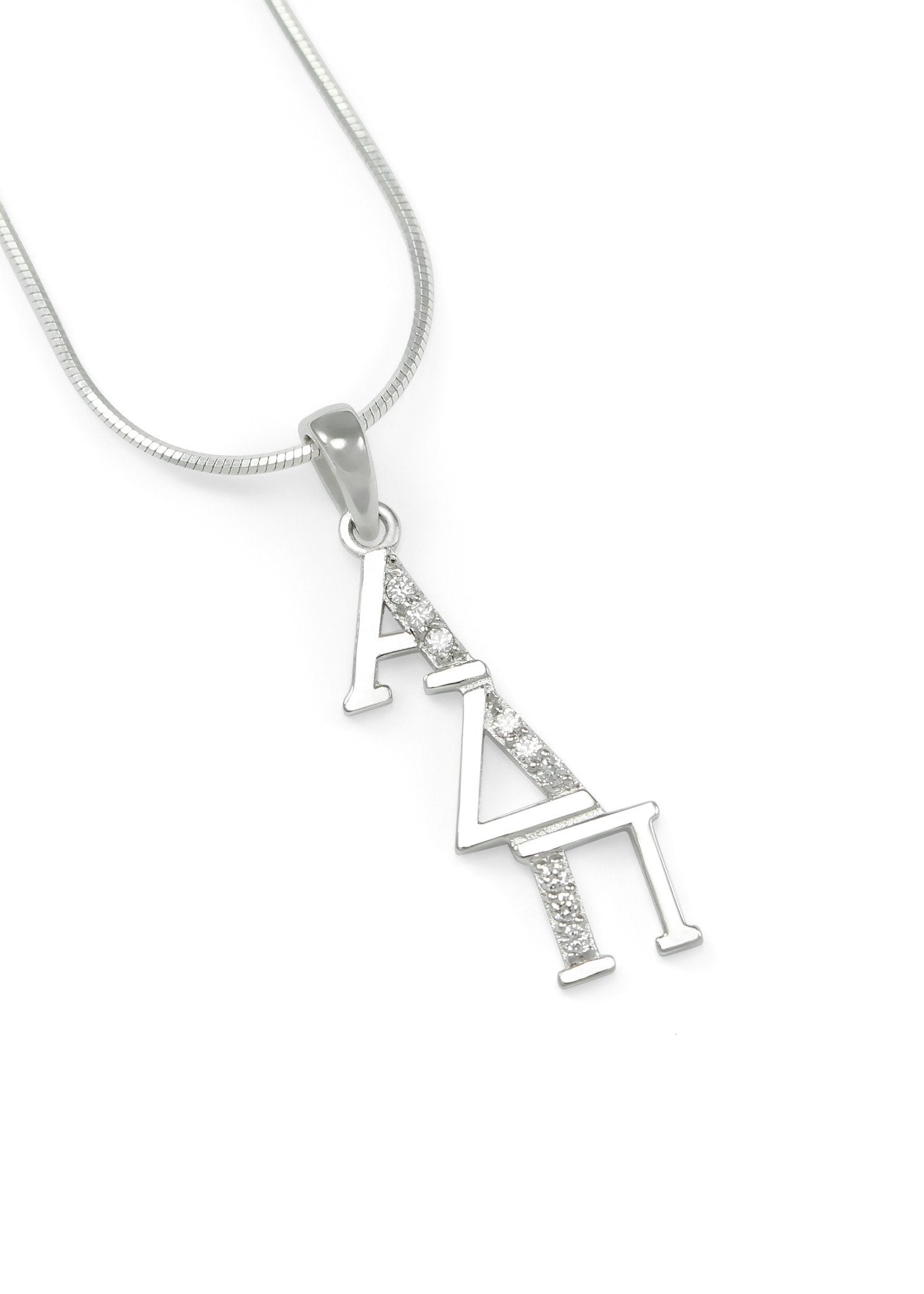 Lock Necklace Alpha Delta Pi – San Jose Jewelers