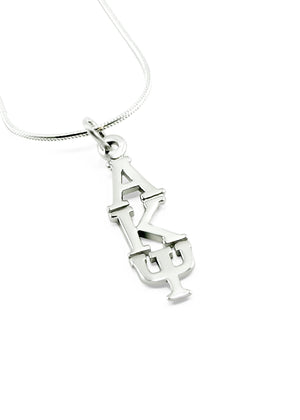 Necklace - Alpha Kappa Psi Sterling Silver Lavaliere Pendant