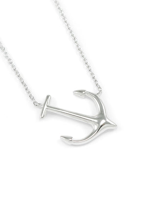 Necklace - Anchor Sideways Pendant
