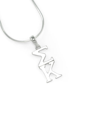 Necklace - Sigma Kappa Sterling Silver Lavaliere Pendant