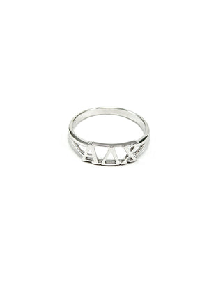 Ring - Alpha Delta Chi Sterling Silver Ring