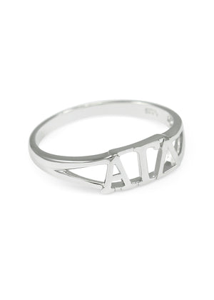 Ring - Alpha Gamma Delta Sterling Silver Ring