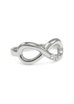 Ring - Alpha Phi Sterling Silver Infinity Ring