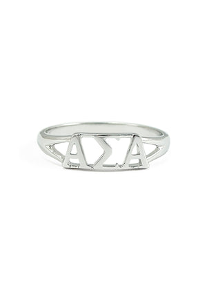 Ring - Alpha Sigma Alpha Sterling Silver Ring