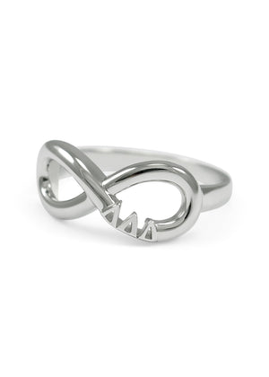 Ring - Delta Delta Delta Sterling Silver Infinity Ring