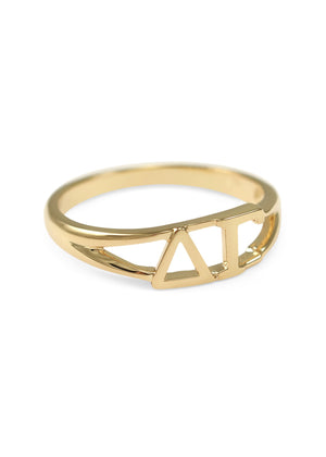 Ring - Delta Gamma Sunshine Gold Ring