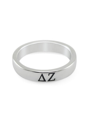 Ring - Delta Zeta Sterling Silver Skinny Band Ring