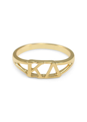 Ring - Kappa Delta Sunshine Gold Ring