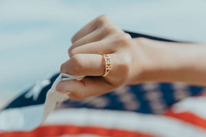 Ring - Kappa Kappa Gamma Sunshine Gold Ring