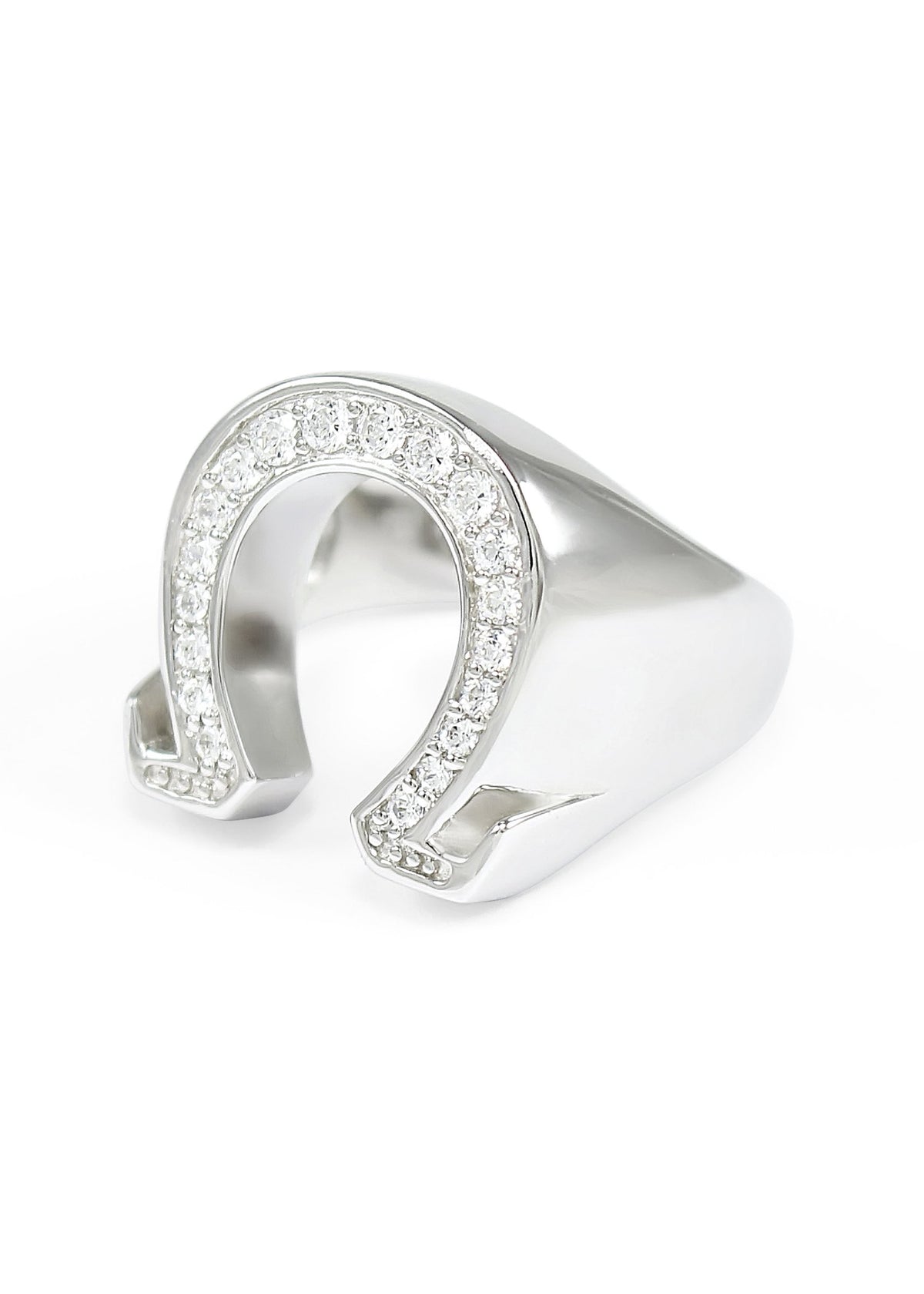 Sterling Silver Omega Ring | Men's Omega Jewelry - The Collegiate Standard