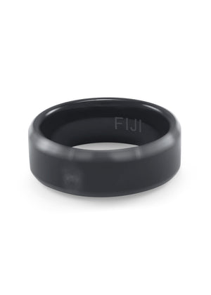Ring - Phi Gamma Delta (FIJI) Black Tungsten Ring