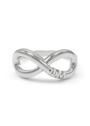 Ring - Phi Mu Sterling Silver Infinity Ring