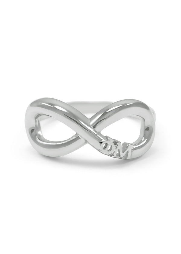 Shop Phi Mu Infinity Rings for Her at The Collegiate Standard